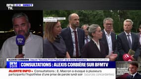 Consultations à l’Élysée: "Il y avait de quoi être satisfait de la journée d'aujourd'hui", assure Alexis Corbière (NFP)