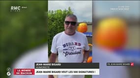 Bigard vise les 500 signatures: "Ca dit quelque chose de l'exaspération globale du pays"