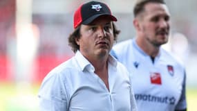 Marc-Antoine Ginon avec le LOU le 19 août 2023