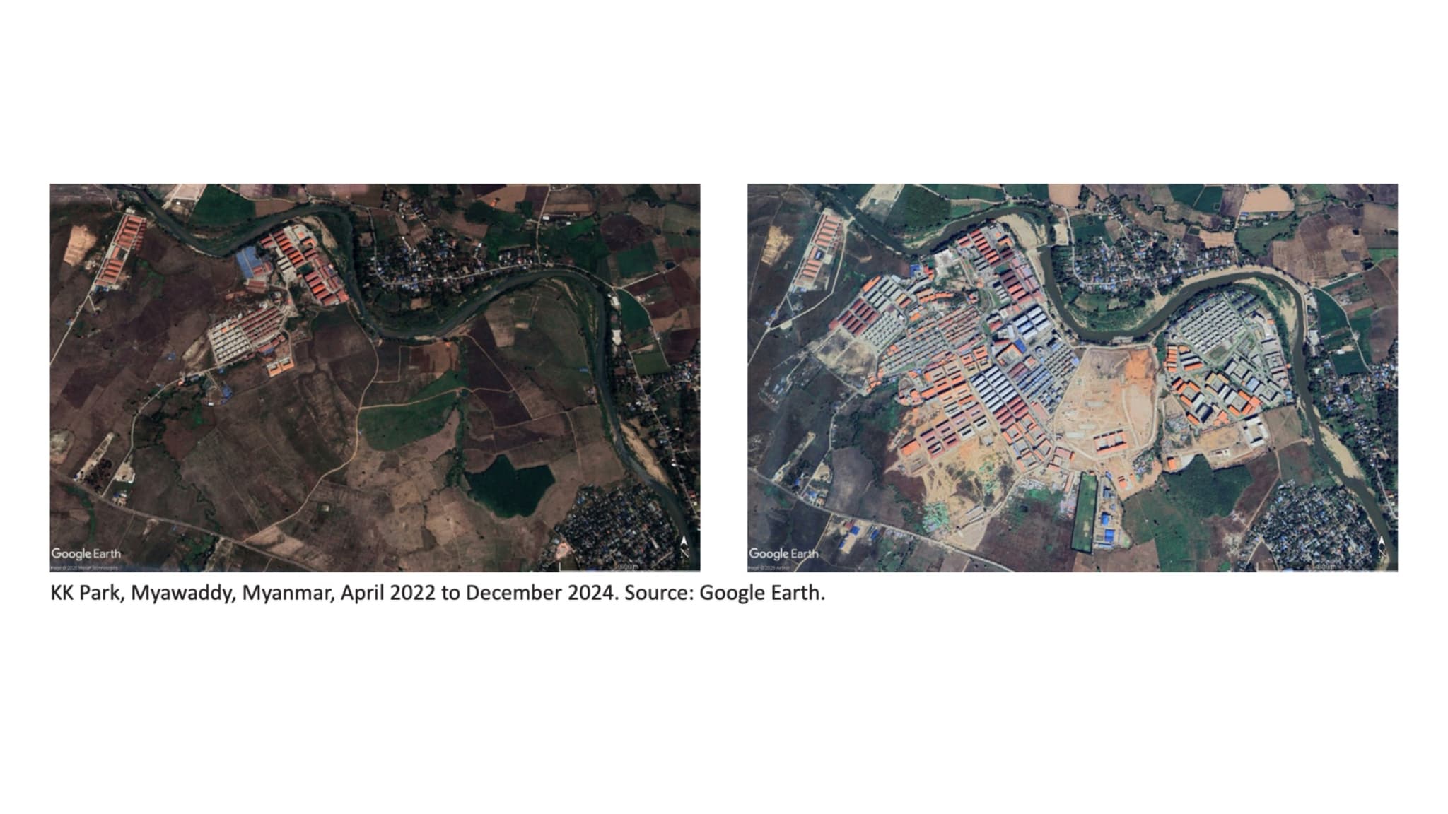 La poussée d'un village de l'arnaque au Myanmar (ex-Birmanie) La poussée d'un village de l'arnaque au Myanmar (ex-Birmanie)