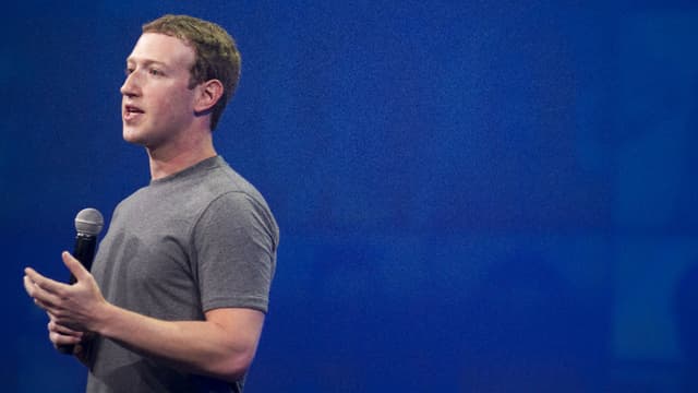 Le patron de Facebook, Mark Zuckerberg