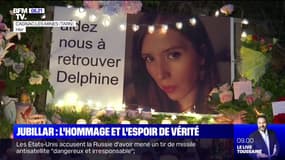 Un hommage à Delphine Jubillar, disparue ii y a quasiment un an, était organisé lundi soir devant son domicile