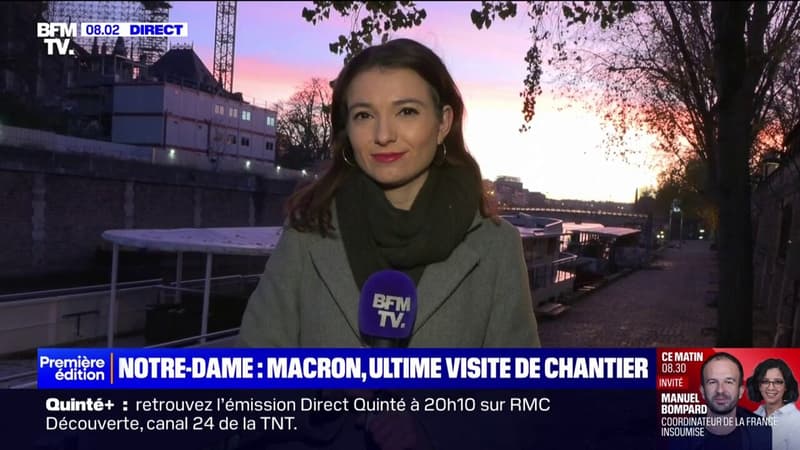 Notre-Dame: plus de 1.300 acteurs de la reconstruction présents pour la dernière visite de chantier d'Emmanuel Macron