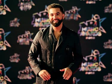 Le chanteur Kendji Girac, lors de la 24e édition des NRJ Music Awards à Cannes, le 18 novembre 2022.