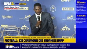 Ousmane Dembélé élu meilleur joueur de Ligue 1 aux Trophées UNFP