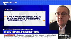 Il n'y a pas de masques là où je travaille, puis-je exercer mon droit de retrait ?