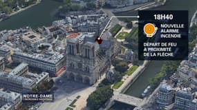 Notre-Dame: il y a bien eu une erreur humaine dans la vérification de la première alerte incendie