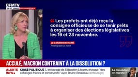 Crise politique: pour Florence Portelli, vice-présidente des Républicains, "les solutions vont continuer à être mauvaises"