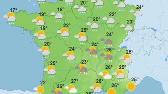 La météo du vendredi 6 juin 2025 La météo du vendredi 6 juin 2025