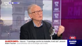 Alain Fischer face à Jean-Jacques Bourdin en direct - 08/01