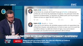 #Magnien, la chronique des réseaux sociaux : Le compte Twitter de Trump définitivement suspendu - 11/01