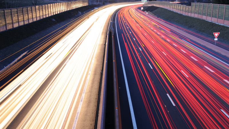 Un automobiliste au volant d'une BMW M3 a été flashé roulant à 255 km/h le jour de l'An sur l'autoroute A25 à Steenvoorde (Nord), où la vitesse est limitée à 130 km - Mardi 5 janvier 2016 - Photo d'illustration