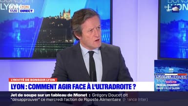Dissolution des groupes identitaires à Lyon: "On en peut jamais être sûrs qu'ils ne vont jamais se reformer", admet le député Renaissance du Rhône Thomas Rudigoz