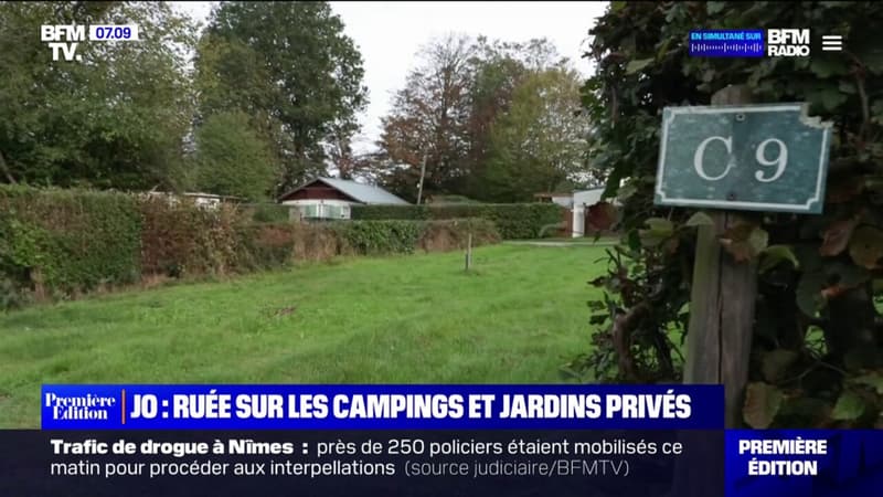 Paris 2024: les touristes se tournent vers les campings et les jardins privés face à l'envolée du prix des hébergements