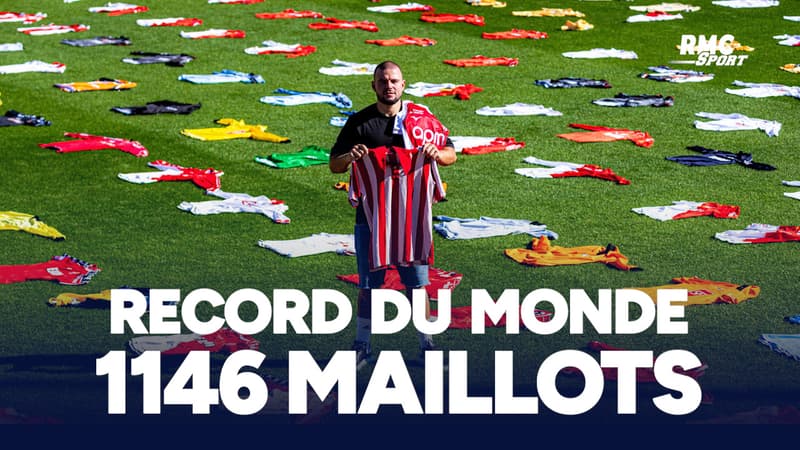 Collector / 1146 maillots de Monaco : J.Bouron raconte son incroyable record du monde 