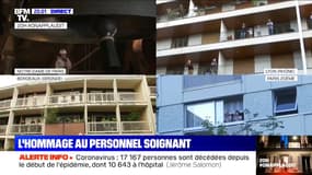 Comme tous les soirs à 20h, la France applaudit les soignants ce mercredi