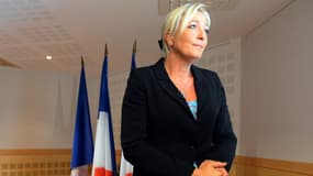 La présidente du FN Marine Le Pen