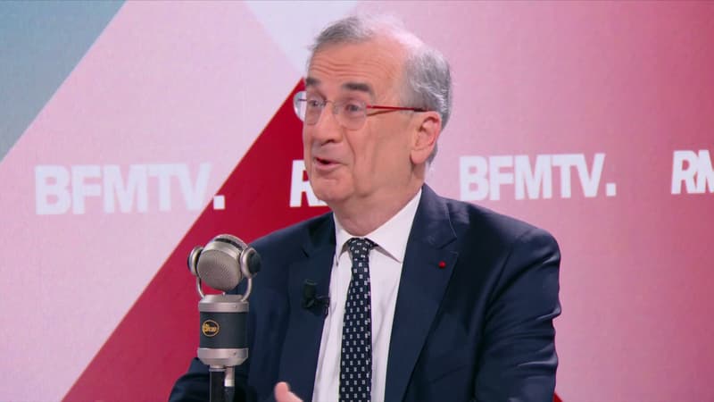 Il salue le "courage des entrepreneurs" et celui des Français qui n'ont jamais autant travaillé: le gouverneur de la Banque de France explique pourquoi l'économie "résiste" dans le bazar politique et budgétaire
