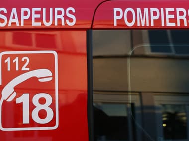 Un véhicule des pompiers à Villiers-le-Bel, le 31 décembre 2025. (Photo d'illustration)