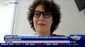 Hélène Herschel (FNEF): Le pass sanitaire fait chuter la fréquentaiton des salles de cinéma - 11/08