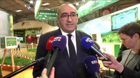 Le préfet de police de Paris, Laurent Nuñez, au Salon de l'agriculture samedi 24 février 2024