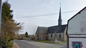 L'église d'Auguaise, dans l'Orne, en Normandie