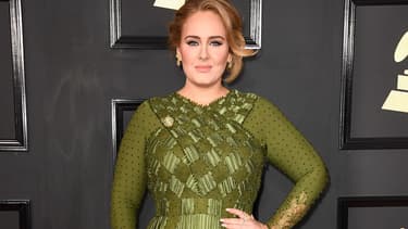 La chanteuse Adele en février 2017 lors des Grammy Awards