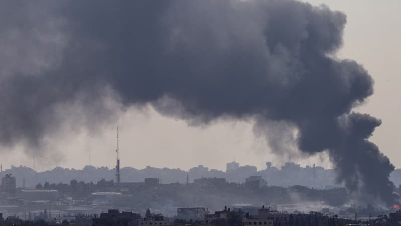 Gaza après une frappe israélienne, le 29 juillet 2014.