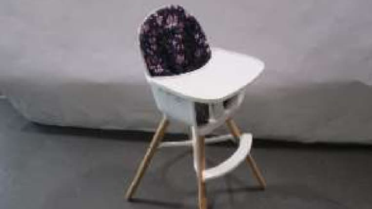 Cette chaise haute de la marque Nania fait l'objet d'un rappel partout en France à cause d'un risque d'étouffement.