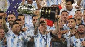 Copa America : Messi sacré avec l’Argentine grâce à Di Maria, Neymar en larmes