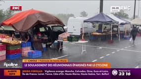 Le soulagement des réunionnais épargnés par le cyclone