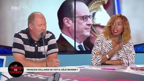 "Hollande a planté sa tente devant l’Élysée et attend que l’autre se casse la gueule. Triste."