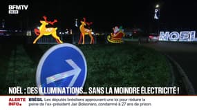 Haute-Garonne: le secret d'illuminations de Noël sans électricité