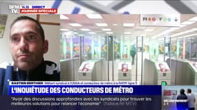 Déconfinement: selon ce conducteur de métro, "il ne faut pas compter que sur les stickers"