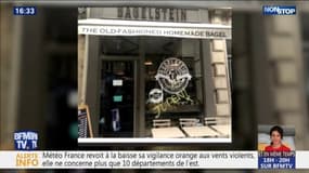 À Paris, les gérants d'un Bagelstein portent plainte après avoir découvert un tag antisémite sur leur vitrine