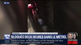 "Les gens ne tenaient plus." Bloquée 2h dans le métro parisien, elle témoigne d’une chaleur étouffante