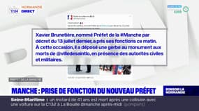 Manche: le nouveau préfet Xavier Brunetière a pris ses fonctions