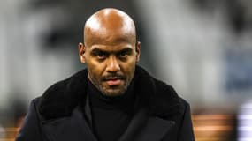 Jimmy Briand, le 3 décembre 2023, avant un match entre l'Olympique de Marseille et le Stade Rennais
