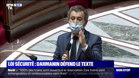Gérald Darmanin défend la loi sur la "sécurité globale" à l'Assemblée