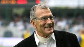 Gérard Bourgoin avant un match Auxerre-Marseille, le 22 septembre 2007