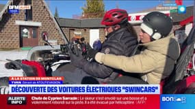 Station de Montclar: découverte des voitures électriques "swincars"