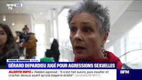Procès Depardieu: "C'est insupportable l'impunité, il faut que ça s'arrête", réagit l'actrice Anouck Grinberg