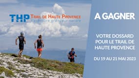 A gagner : votre dossard pour le Trail de Haute Provence