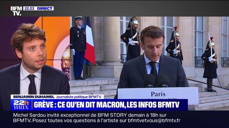 Pour Emmanuel Macron, les Français comprennent que cette réforme des retraites est nécessaire