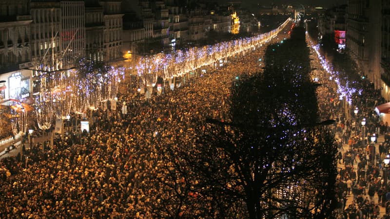 600.000 personnes sotn attendues sur les Champs-Elysées ce jeudi soir