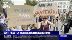 Manifestations contre le pass sanitaire: la mobilisation ne faiblit pas