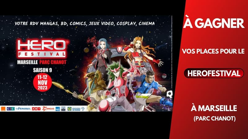 A gagner :  2 pass coupe file pour le HEROFESTIVAL