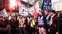 Manifestation contre la réforme des retraites à Paris, le 28 décembre 2019