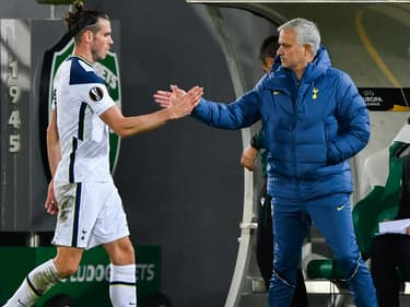 Gareth Bale et José Mourinho