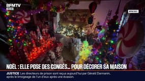 Noël: elle pose des congés pour décorer sa maison